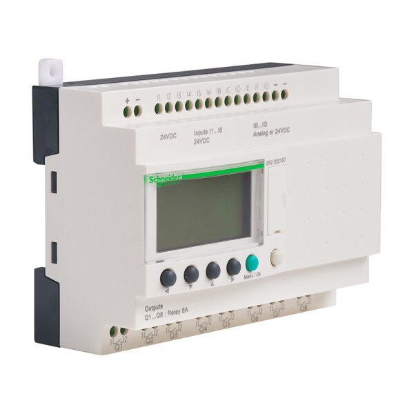 front-side of the smart Zelio relay